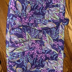 Vera Bradley Purple Quilted Floral Bag